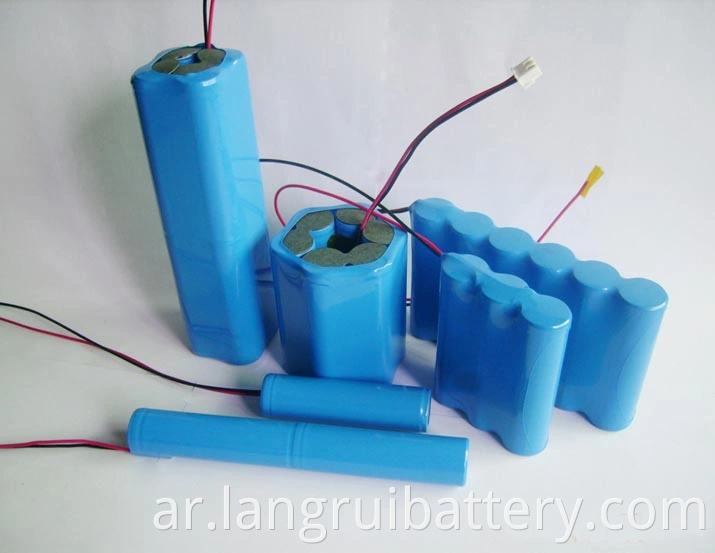 14.8V 4400MAH LIFEPO4 18650 بطارية قابلة للشحن